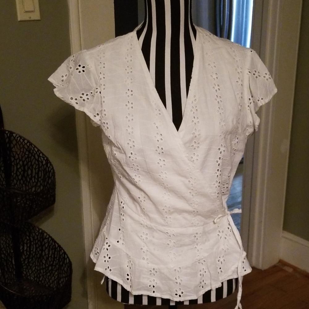 Eyelet Lace Top